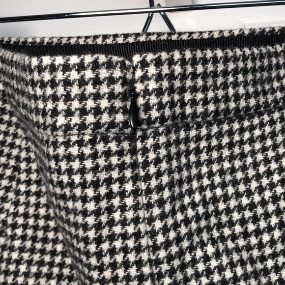 j crew herringbone pattern wool skirt - Picture 3 of 9